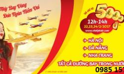 Đón tháng 3 bay khắp nước ta với 1 triệu vé 5k